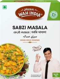 WAH INDIA SABZI MASALA 50G