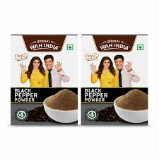 WAH INDIA BLACK PEPPER POWDER 50G