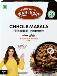 WAH INDIA CHHOLE MASALA 50G