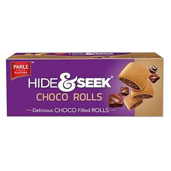PARLE HIDE&SEEK CHOCO ROLLS