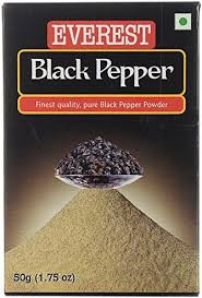 EVEREST BLACK PEPPER POWDER 50G