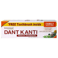 PATANJALI DANT KANTI 200G OFFER PACKE