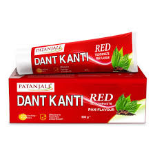 PATANJALI DANT KANTI RED  TOOTH PASTE  100G