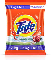 TIDE DOUBLE POWER JASMINE & ROSE 7+3 KG FREE