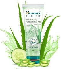 HIMALAYA MOISTURIZING AIOE VERA FACE WASH 100ML