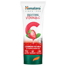 HIMALAYA BRIGHTENING VITAMIH C STRAWBERRY FACE WASH 50ML