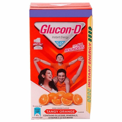 GLUCON-D TANGY ORANGE 450G