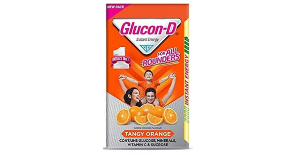 GLUCON-D TANGY ORANGE 200G