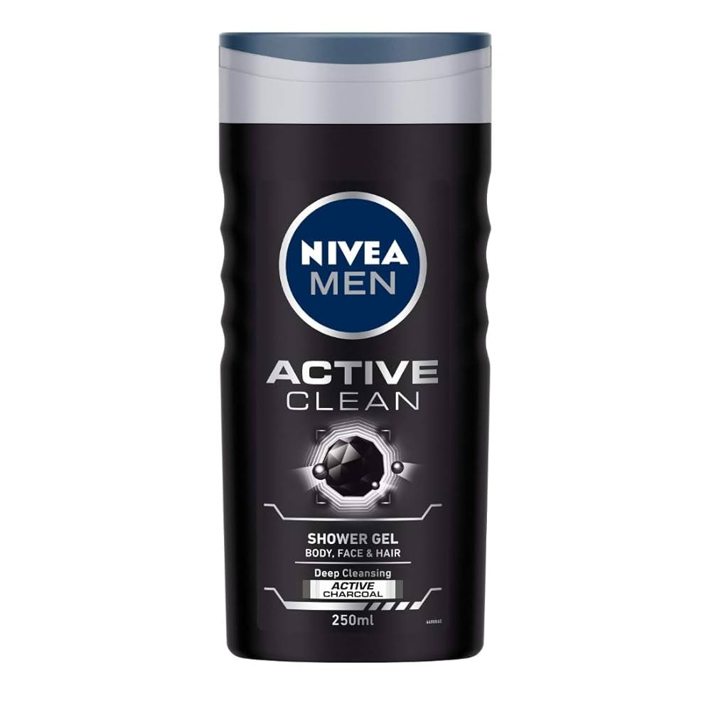 NIVEA MEN ACTIVE CLEAN  SHOWER GEL 250ML